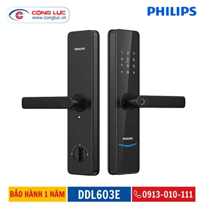 Khoá Cửa Vân Tay PhiLips DDL603E